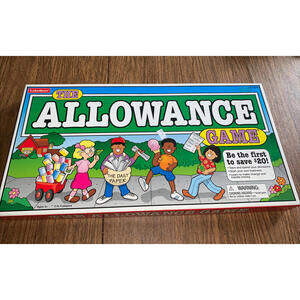 The Allowance Game Lakeshore Children's Board Game Save Spend Money Preowned